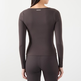 Ultimate Ruched Front Long Sleeve Top