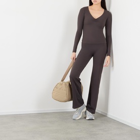 Ruched Front Yoga Leggings