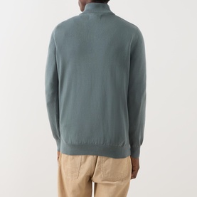 Logo Half-Zip Sweater