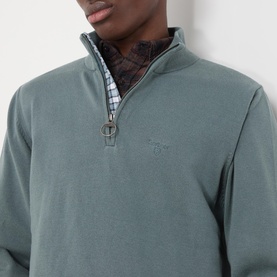 Logo Half-Zip Sweater