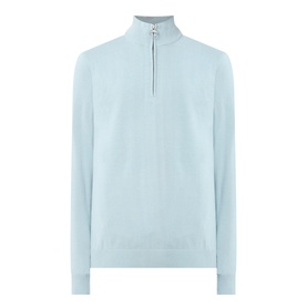 Lingwood Logo Half-Zip Sweater
