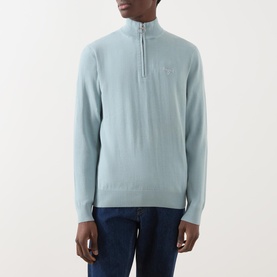 Lingwood Logo Half-Zip Sweater