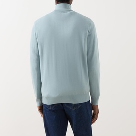 Lingwood Logo Half-Zip Sweater