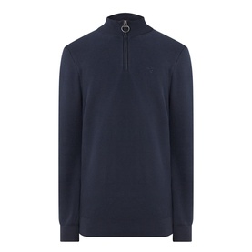 Honeycomb Logo Half-Zip Sweatshirt