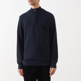 Honeycomb Logo Half-Zip Sweatshirt