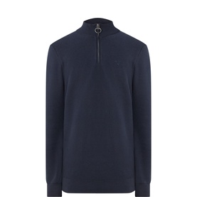 Honeycomb Logo Half-Zip Sweatshirt