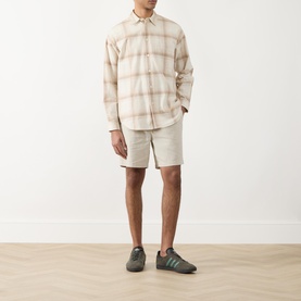 Logo Patch Relaxed Drawcord Shorts