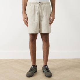 Logo Patch Relaxed Drawcord Shorts