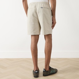 Logo Patch Relaxed Drawcord Shorts