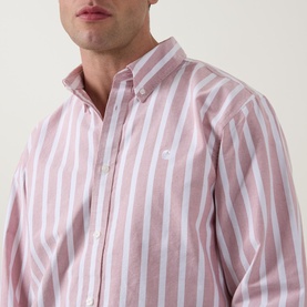 Deven Logo Striped Shirt