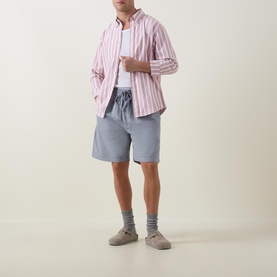 Deven Logo Striped Shirt