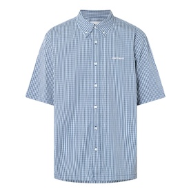 Groff Logo Check Print Shirt