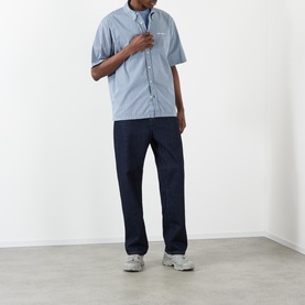Groff Logo Check Print Shirt