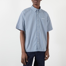 Groff Logo Check Print Shirt