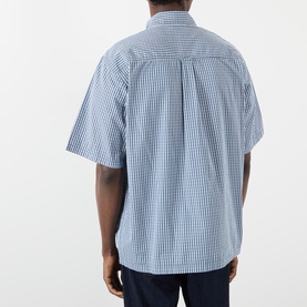 Groff Logo Check Print Shirt