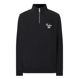 Longhand Logo Half-Zip Sweatshirt