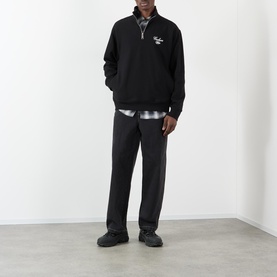Longhand Logo Half-Zip Sweatshirt