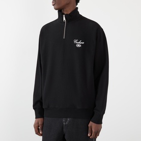 Longhand Logo Half-Zip Sweatshirt
