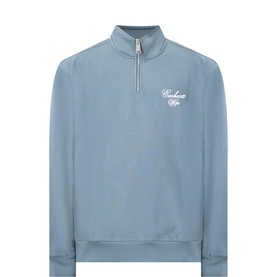 Longhand Logo Half-Zip Sweatshirt