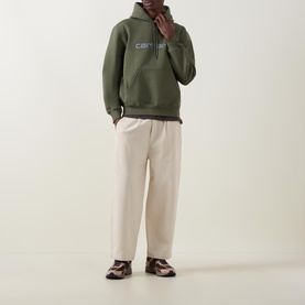 Embroidered Logo Hoodie