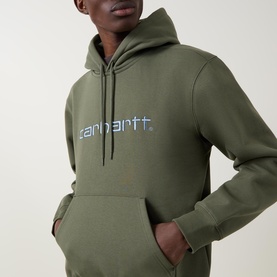 Embroidered Logo Hoodie