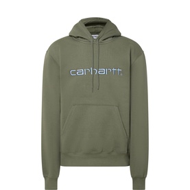 Embroidered Logo Hoodie