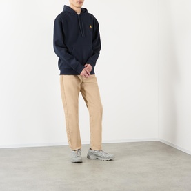 American Script Logo Drawstring Hoodie