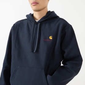 American Script Logo Drawstring Hoodie