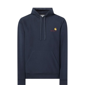 American Script Logo Drawstring Hoodie