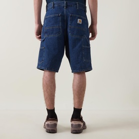 Single Knee Denim Shorts