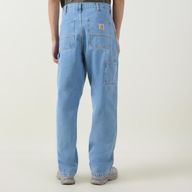 Single Knee Straight Leg Jeans