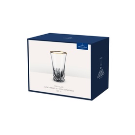 Grand Royal Gold Tall Glass, Set of Two