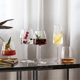 MetroChic White Wine Goblet, Set of Two