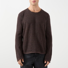 Rigid Popover Stripe Sweater