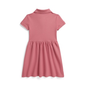 Polo Player Logo Mesh Polo Dress 2-6 Years