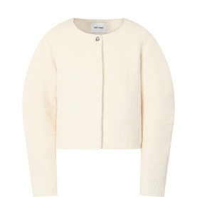 Boucl&eacute; Woven Blazer