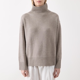 Boyfriend Cashmere Turtleneck
