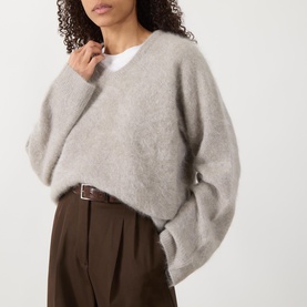 Brushed Cashmere Sweater