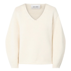 Puff Sleeve Oversized Cashmere Sweater