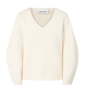 Puff Sleeve Oversized Cashmere Sweater