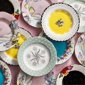 100 Years 1920-1960 Five-Piece Plate Set 20cm
