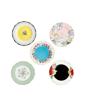 100 Years 1920-1960 Five-Piece Plate Set 20cm