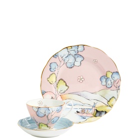 100 Years Enchantment 1930 Three-Piece Teacup, Saucer & Plate Set