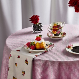 100 Years Jazz 1960 Three-Piece Teacup, Saucer & Plate Set