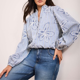 Stripe Cornelli Blouse