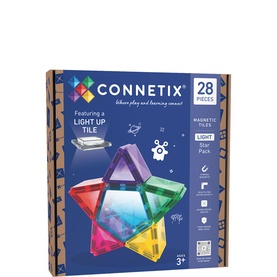 Magnetic Tiles Light Star 28-Piece Pack