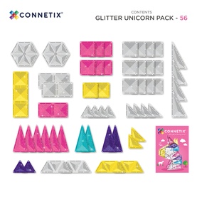 Magnetic Tiles Glitter Unicorn 56-Piece Pack