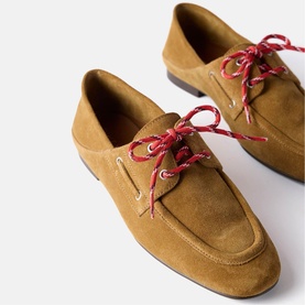 Hallie Suede Deck Shoes