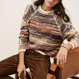Clodie Patterned Sweater