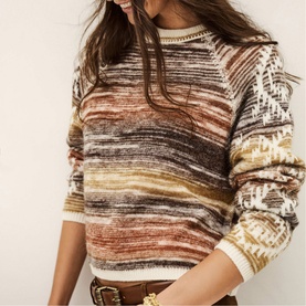 Clodie Patterned Sweater